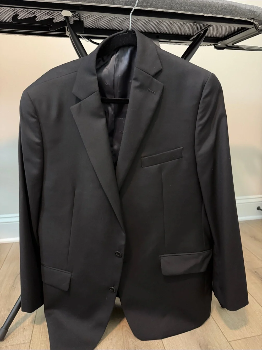Michael Kors Men's Black Two-Button Suit Jacket